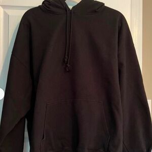 Brandy Melville oversized black hoodie